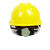 和谐之星 安全帽 工地 国标ABS 安全头盔 工地施工防砸劳保透气 安全帽