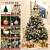 初构想直播圣诞节1.8M套餐圣诞树橱窗christmas装饰品商场 tree 1.5米珠光银粉套餐 送10米LED灯