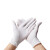爱马斯 APFWCMD 一次性丁腈手套标准型无粉麻面左右手通用白色M码 100只装
