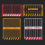 定制基坑护栏网 地基坑网格竖杆护栏网道路施警示隔离围栏建筑定型化临边防护栏杆栅栏 黑黄【2*1.2m】【7.6KG】