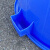 兰诗 YJ-E087 圆形水桶 塑料桶储物收纳桶酒店厨房大号环卫物业垃圾桶 蓝色60升无盖