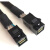 全新60CM80背板12G SAS数据线 MiniSAS HD(sff-8643) to sff-8 黑色 全新-50CM