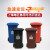 户外垃圾桶商用大号干湿分类240l升带盖轮120L小区室外环卫挂车桶 透明 240加厚黑干垃圾