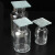 定制集气瓶 气体收集瓶带毛玻璃片化学实验收集气体教学实验器材5 集气瓶500ml