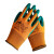 星宇N528丁腈耐磨耐油手套 12双 黄绿款 防滑耐弱酸碱透气工地工作劳保手套 定制
