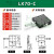 X轴位移平台手动精密微调平移台移动光学十字滑台LX40/60/80/125 LX70-C(中)