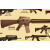 世界名枪大全复古装饰画军事海报酒吧咖啡馆客厅餐厅背景墙贴纸 世界名枪大全 60*90厘米（尺寸较小） x 相纸（加防水哑膜）