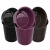 兰诗FW1281 垃圾桶过滤桶茶渣桶塑料茶台废水桶小过滤垃圾筒茶水桶  紫色小号 圆形
