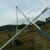 立杆机抱杆拔杆 水泥电杆人字型 三角形 独角铝合金加强型8-15米 8-10米杆三角形(100*4mm)