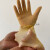 杀鱼手套水产专用手套1防滑乳胶手套防滑防水加厚家务使用清洁约巢 黄色纯胶中号(适合大部分女士使用) 十双