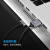 勋狸粑双头USB3.0公对公数据线笔记本电脑散热器连接移动硬盘 钛空灰 0.5m