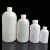 塑料瓶 HDPE广口瓶 样品瓶 塑料白小口瓶 样品分装液体留样瓶 带 大口[有刻度带内盖]2000mL