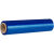 蓝色缠绕膜50CM宽PE拉伸膜蓝色打包膜物流批发大卷包装膜工业用 蓝色50厘米宽 7.8斤