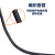 汇一汇 自卷式纺织套管 阻燃开口式编织光纤网线束护套软管 50mm (25m/卷)