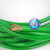 绿钢丝绳包塑葡萄架遮阳网搭大棚牵引百香果猕猴桃细软晾衣绳 5毫米粗一盘30公斤约600米30卡头
