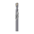 柴霸 合金麻花钻头硬质 不锈钢金属开孔器 钨钢手枪钻钻头打孔 9.5mm（1支） 一包价 
