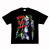 乃驰蝙蝠侠小丑 Joker 希斯莱杰 美式同款喷墨嘻哈短袖Tt恤潮 黑色短袖 S 100-115斤