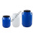 沁度加厚50L升圆桶25公斤圆桶30l升级水桶 25kg废液塑料桶25L 25L蓝级加厚