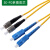 绿联（UGREEN）电信级光纤光缆 SC-FC OS2单模双芯跳线 成品网络连接线 NW225 3米/根