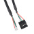 USB2.0线ITX迷你主板数据线PH2.0端子mx1.25mm端子2.0转2.54 1.25mm转2.54双排 50厘米
