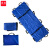 谋福（CNMF）简易用担架 折叠多功能加厚帆布软担架 急救布担架 1800*700蓝色带包