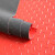 达居匠 防滑加厚PVC地垫入户门防水脚垫隔水门垫  红色1.5mm厚1.0米宽1米长 