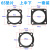 小型有油气泵直联机配件皮带式活塞空压机纸垫缸盖垫密封垫阀板垫 51阀板薄膜铝片