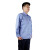 大杨820制服式长袖衬衣 50套 套装 （联系客服备注尺码）蓝色 定制