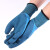 沁度定制适用于搭把手手套劳保浸胶双层胶皮橡胶乳胶防水工地干活耐磨 防水1双 L