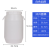 废液桶实验室收集化学耐酸碱化工桶带盖50升桶厨房泔水塑料桶 30L加厚耐酸碱白色