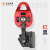 省力提拉上升器自锁滑轮组拉力提升降器空调重物吊装起重神器 黑红+钢锁