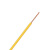 金龙羽 国标铜芯电线 单芯多股软线电缆 BVR*2.5平方电线 100米/卷 黄色