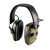 现货Howard Leight霍华德拾音降噪射击战术防护耳机耳罩可折叠 军绿色（单个耳机，吸塑包装） 送音频线+电池