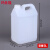 玛仕福 塑料桶提手方桶包装塑料化工桶加厚容器桶高密封性带盖水桶酒桶5L
