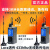 艾莫迅Lora无线远程433M射频串口透传RS232/485收发数传电台模块 LORAETH3米天线 串口转网口