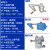 6u4u12u网络机柜小型2u9u弱电箱监设备控机柜壁挂挂墙交换机 ADTV80自动排水器球阀