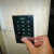 24V防水指纹一体机密码刷卡锁电梯控制器智能读卡器 A款ID金属防水指纹机（送5个