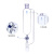 垒固 四氟活塞恒压滴液分液漏斗实验室反应釜配件漏斗 四氟活塞1000ml/29*29