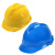 屹选工品 V型安全帽 安全帽定制可印字 加厚款 建筑工程工地 电力施工 单位：个 黄色 加厚均码 