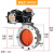 气动粉尘蝶阀V2FSV1FS粉体末水泥称仓放料通风蝴蝶单双法兰 双法兰DN600重体