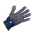 苏识 YZQ024 钢丝防割手套5级钢铁手套防切割金属安保抓捕手套 XS--总长21.5cm