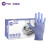 施睿康N900一次性丁腈检查手套常规款无粉质检麻面实验室紫色S码100只装DKH