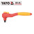 YATO 易尔拓YT-32072NF 双色柄绝缘双向棘轮扳手 1/2*250MM 钢制