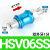 NGS气动手滑阀手推阀滑动开关HSV-06-B标准内牙进气1分 HSV-10-SF外牙进气3分