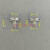 SEM凹槽钉形扫描电镜直径台FEI/ZEISS蔡司Tescan样品12.7 4590度台25mmX95mm钉腿长