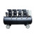 工业打气泵高压级无油空压机220v大功率汽修空气压缩机 黑色大功率2200W-40L铜线