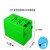 水共王俞 铅酸电池盒外壳三轮电动车60v通用仓20a装72伏电瓶盒子 绿色加厚48V20A电池盒