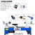 木工车床小型多功能车床机床数显微型车床木旋机佛珠机加工 手动调速加长款1米 550W