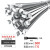 卡夫威尔 尼龙扎带工业工程管道隔音扎线带 7.6*600mm，白色50支装