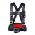 安全带 三点式半身安全背带 电力施工作业 高空作业安全带 背带+单大钩带缓冲2.7米